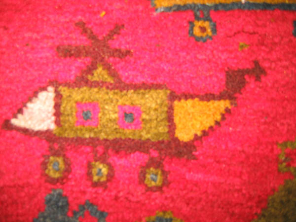 For sale: Afghan War Rug or Conflict Carpet