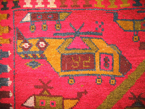 For sale: Afghan War Rug or Conflict Carpet