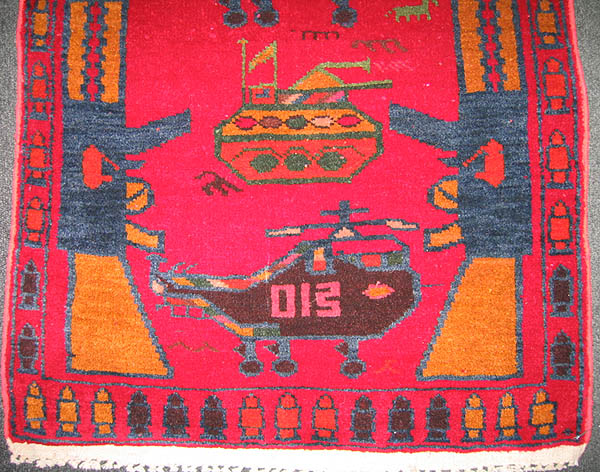 For sale: Afghan War Rug or Conflict Carpet