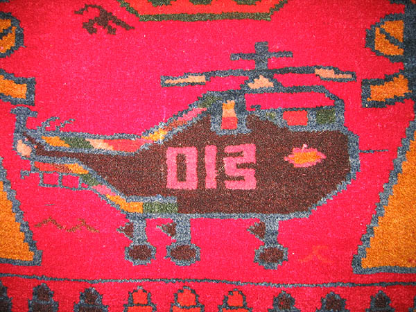 For sale: Afghan War Rug or Conflict Carpet