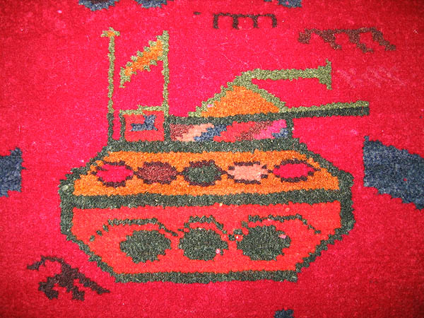 For sale: Afghan War Rug or Conflict Carpet