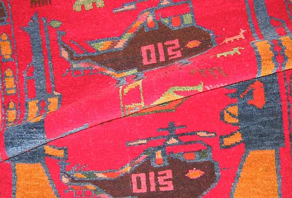 For sale: Afghan War Rug or Conflict Carpet