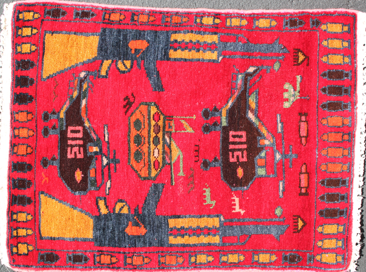 For sale: Afghan War Rug or Conflict Carpet