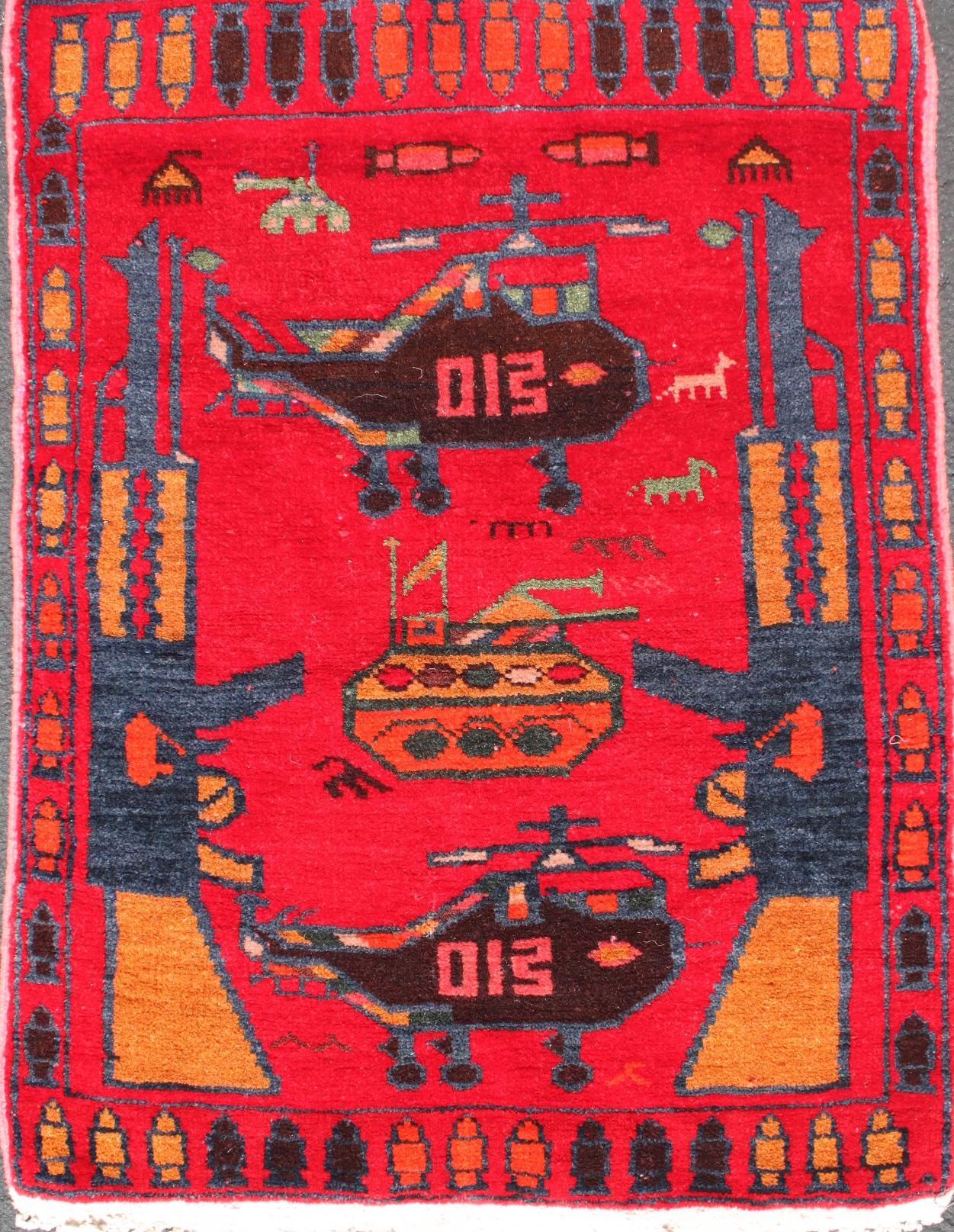 For sale: Afghan War Rug or Conflict Carpet