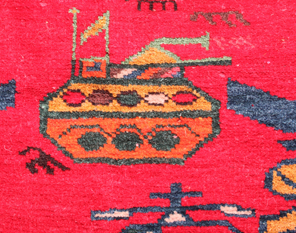 For sale: Afghan War Rug or Conflict Carpet