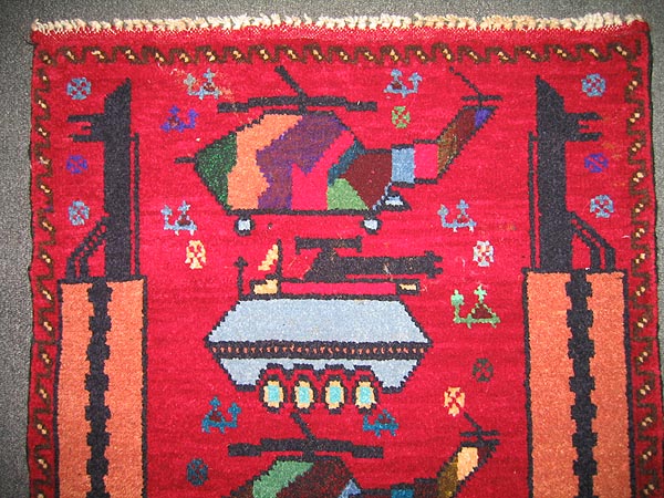 For sale: Afghan War Rug or Conflict Carpet