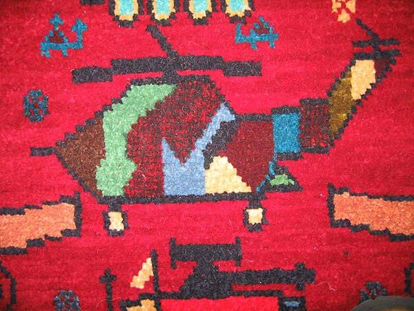 For sale: Afghan War Rug or Conflict Carpet