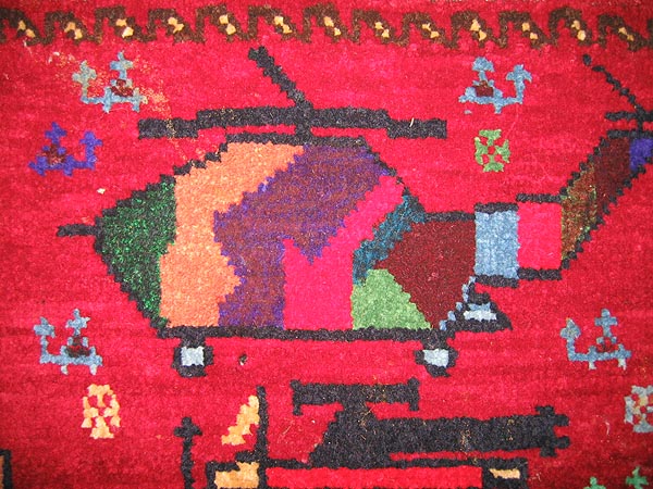 For sale: Afghan War Rug or Conflict Carpet