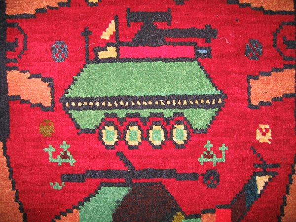 For sale: Afghan War Rug or Conflict Carpet