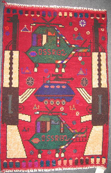 For sale: Afghan War Rug or Conflict Carpet