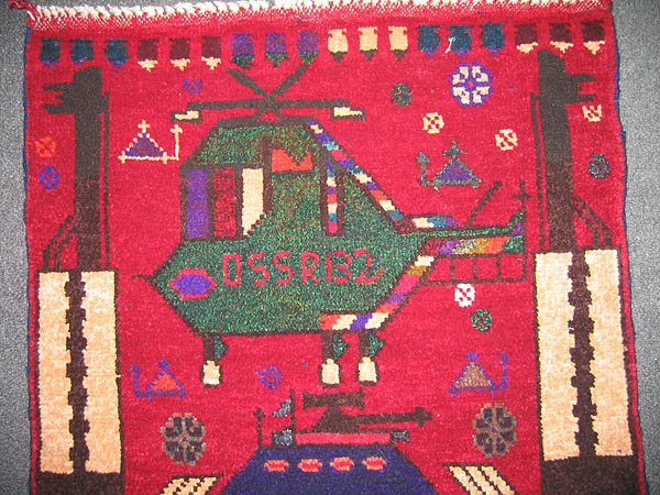 For sale: Afghan War Rug or Conflict Carpet