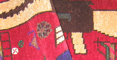 For sale: Afghan War Rug or Conflict Carpet