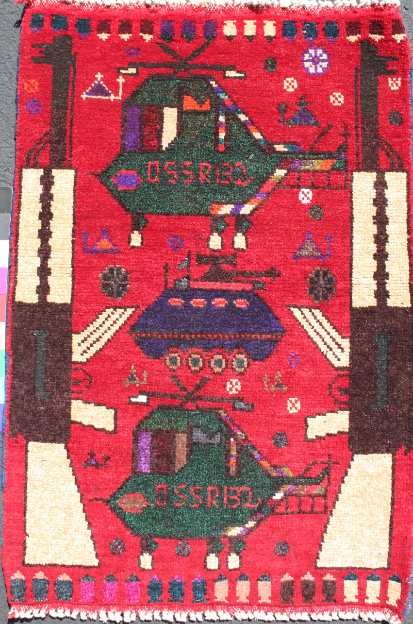 For sale: Afghan War Rug or Conflict Carpet