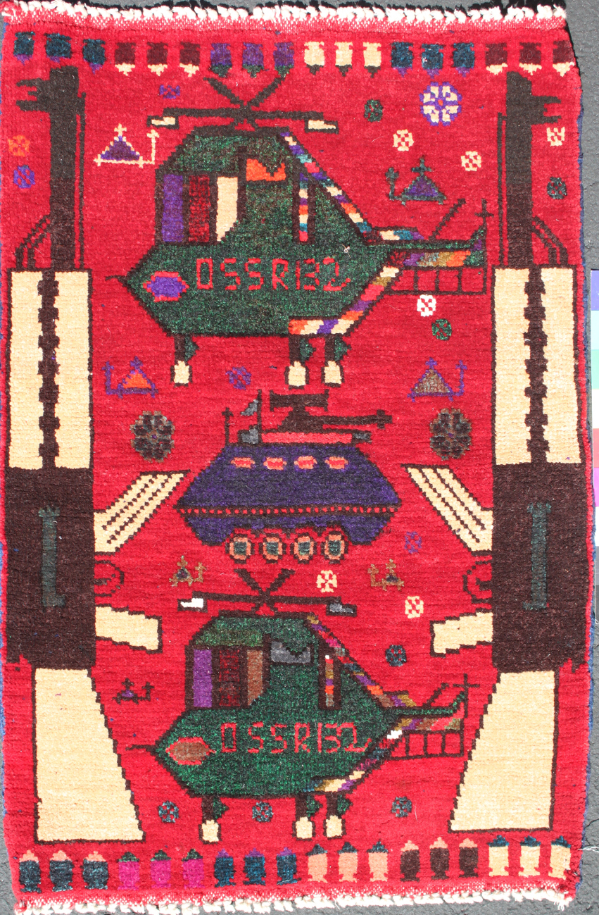 For sale: Afghan War Rug or Conflict Carpet