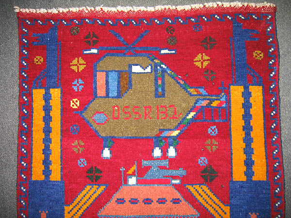 For sale: Afghan War Rug or Conflict Carpet