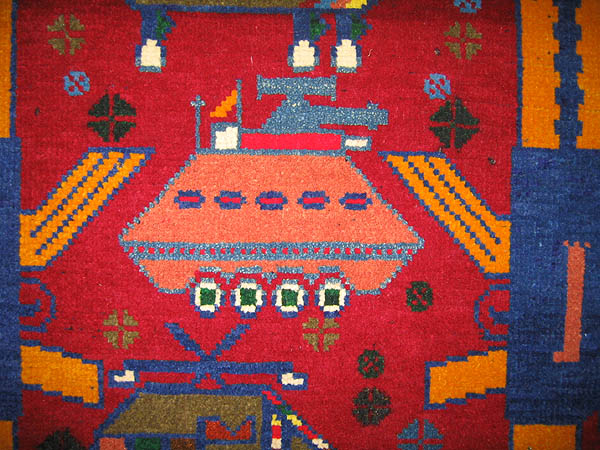 For sale: Afghan War Rug or Conflict Carpet