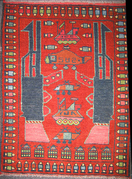 For sale: Afghan War Rug or Conflict Carpet