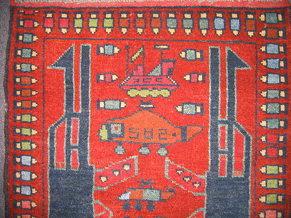 For sale: Afghan War Rug or Conflict Carpet