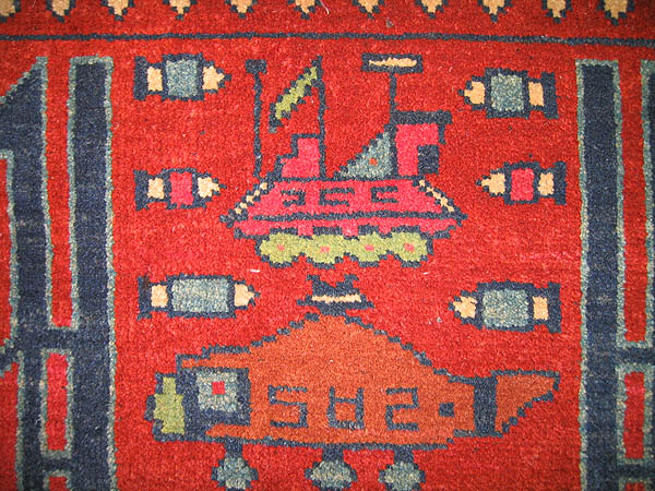 For sale: Afghan War Rug or Conflict Carpet