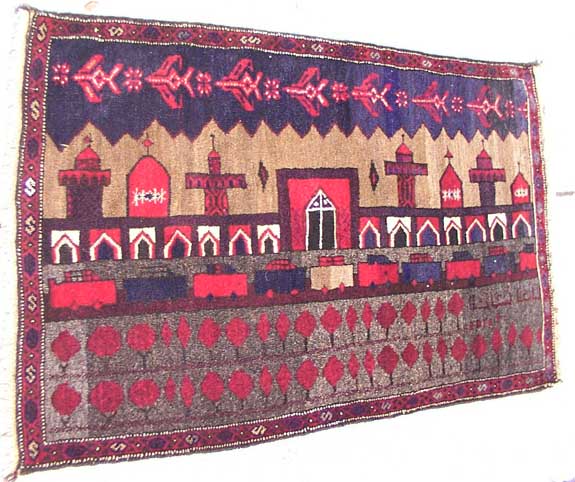 For sale: Afghan War Rug or Conflict Carpet