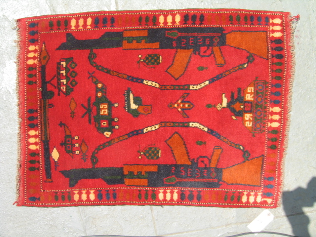 For sale: Afghan War Rug or Conflict Carpet