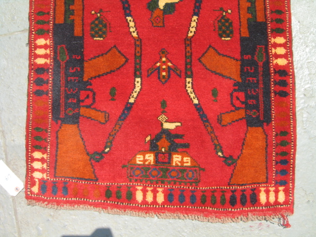 For sale: Afghan War Rug or Conflict Carpet