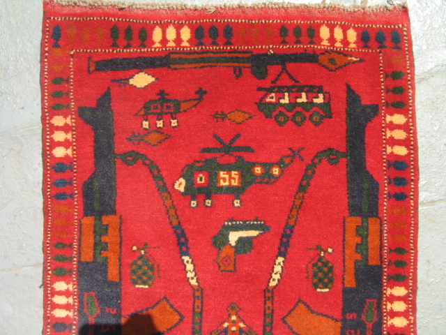 For sale: Afghan War Rug or Conflict Carpet