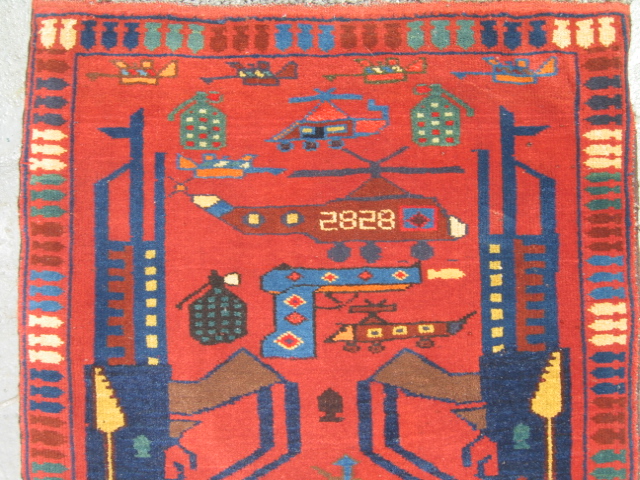 For sale: Afghan War Rug or Conflict Carpet