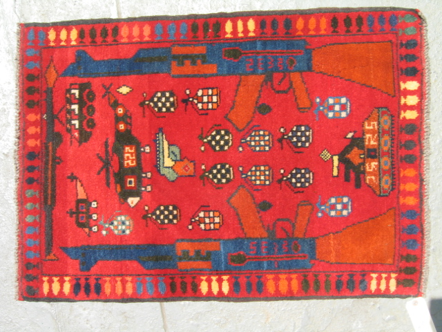 For sale: Afghan War Rug or Conflict Carpet