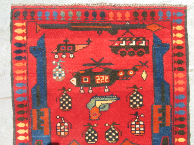 For sale: Afghan War Rug or Conflict Carpet