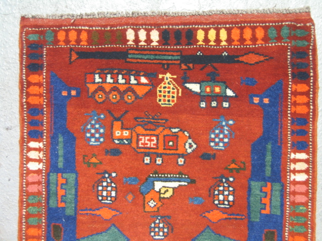 For sale: Afghan War Rug or Conflict Carpet