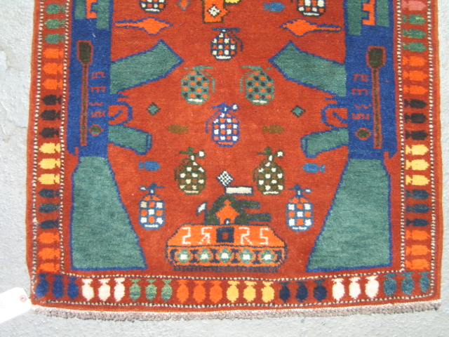 For sale: Afghan War Rug or Conflict Carpet