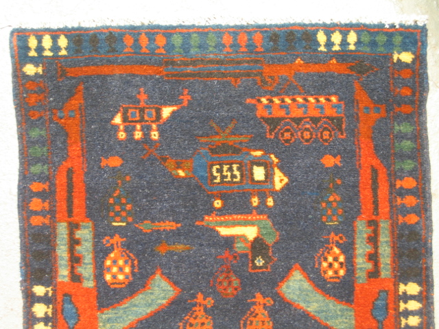 For sale: Afghan War Rug or Conflict Carpet