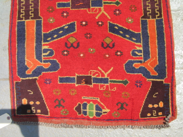 For sale: Afghan War Rug or Conflict Carpet