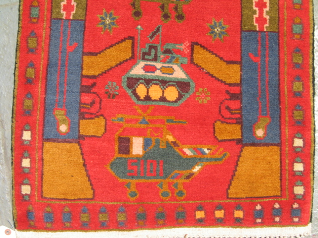 For sale: Afghan War Rug or Conflict Carpet