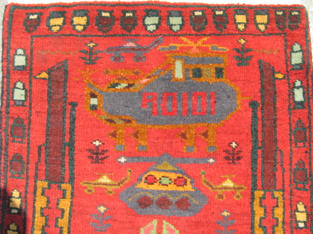 For sale: Afghan War Rug or Conflict Carpet