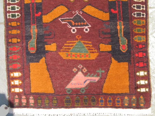 For sale: Afghan War Rug or Conflict Carpet