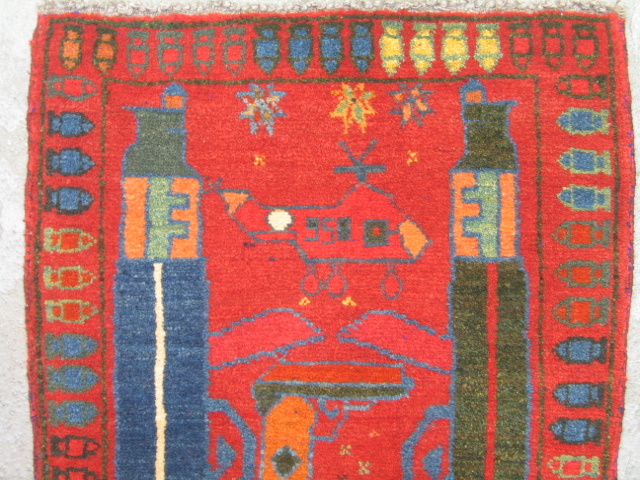 For sale: Afghan War Rug or Conflict Carpet