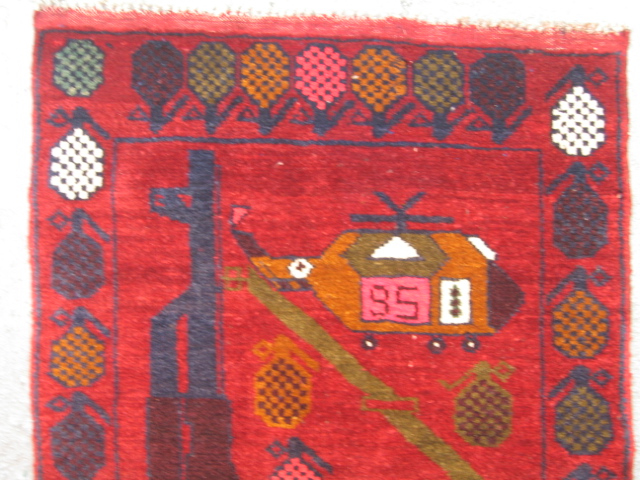 For sale: Afghan War Rug or Conflict Carpet