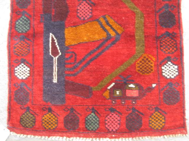 For sale: Afghan War Rug or Conflict Carpet