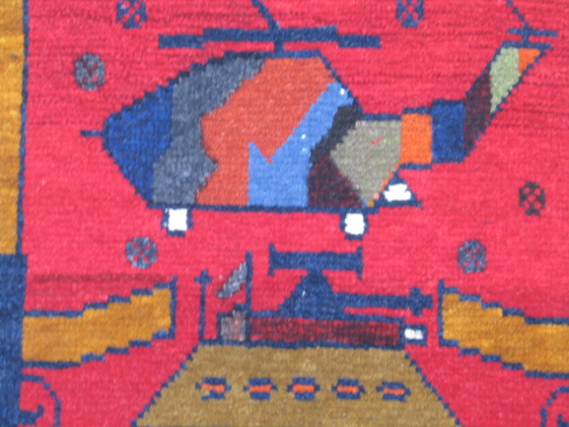 For sale: Afghan War Rug or Conflict Carpet