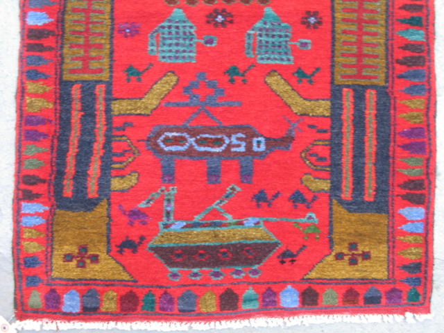 For sale: Afghan War Rug or Conflict Carpet