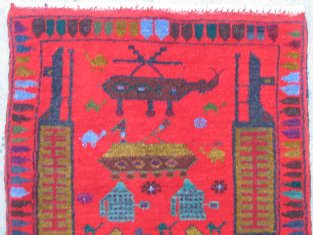 For sale: Afghan War Rug or Conflict Carpet