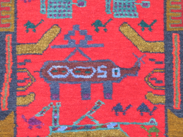 For sale: Afghan War Rug or Conflict Carpet