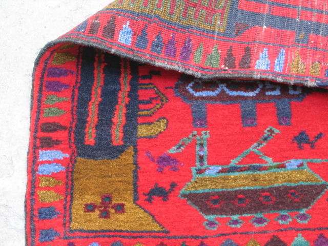 For sale: Afghan War Rug or Conflict Carpet