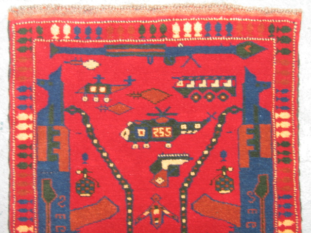 For sale: Afghan War Rug or Conflict Carpet