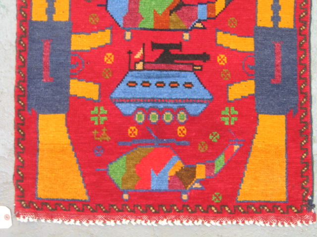 For sale: Afghan War Rug or Conflict Carpet