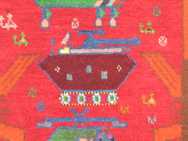 For sale: Afghan War Rug or Conflict Carpet