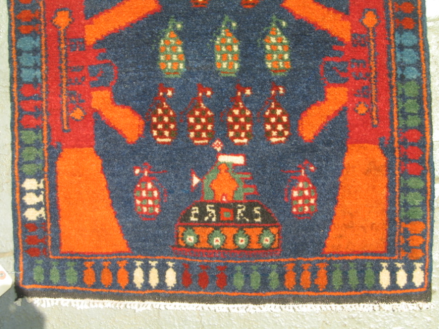 For sale: Afghan War Rug or Conflict Carpet