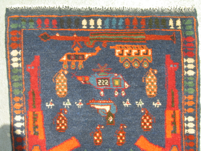 For sale: Afghan War Rug or Conflict Carpet